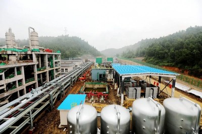 國內(nèi)首個(gè)頁巖氣田產(chǎn)出水處理工程順利中交